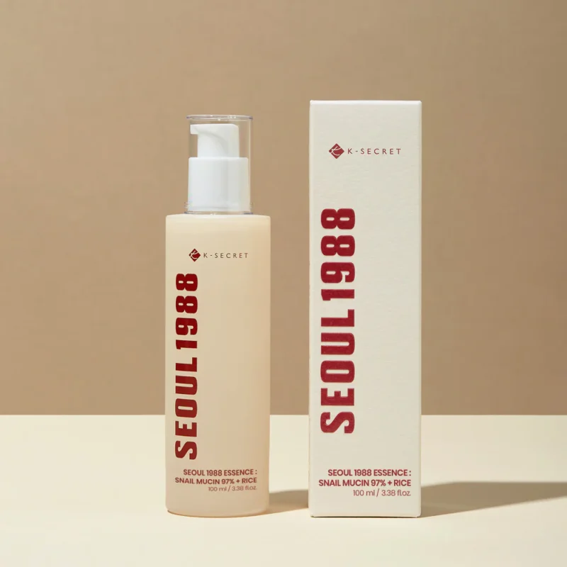 SEOUL 1988 Essence : Snail Mucin 97% + Rice 100ml